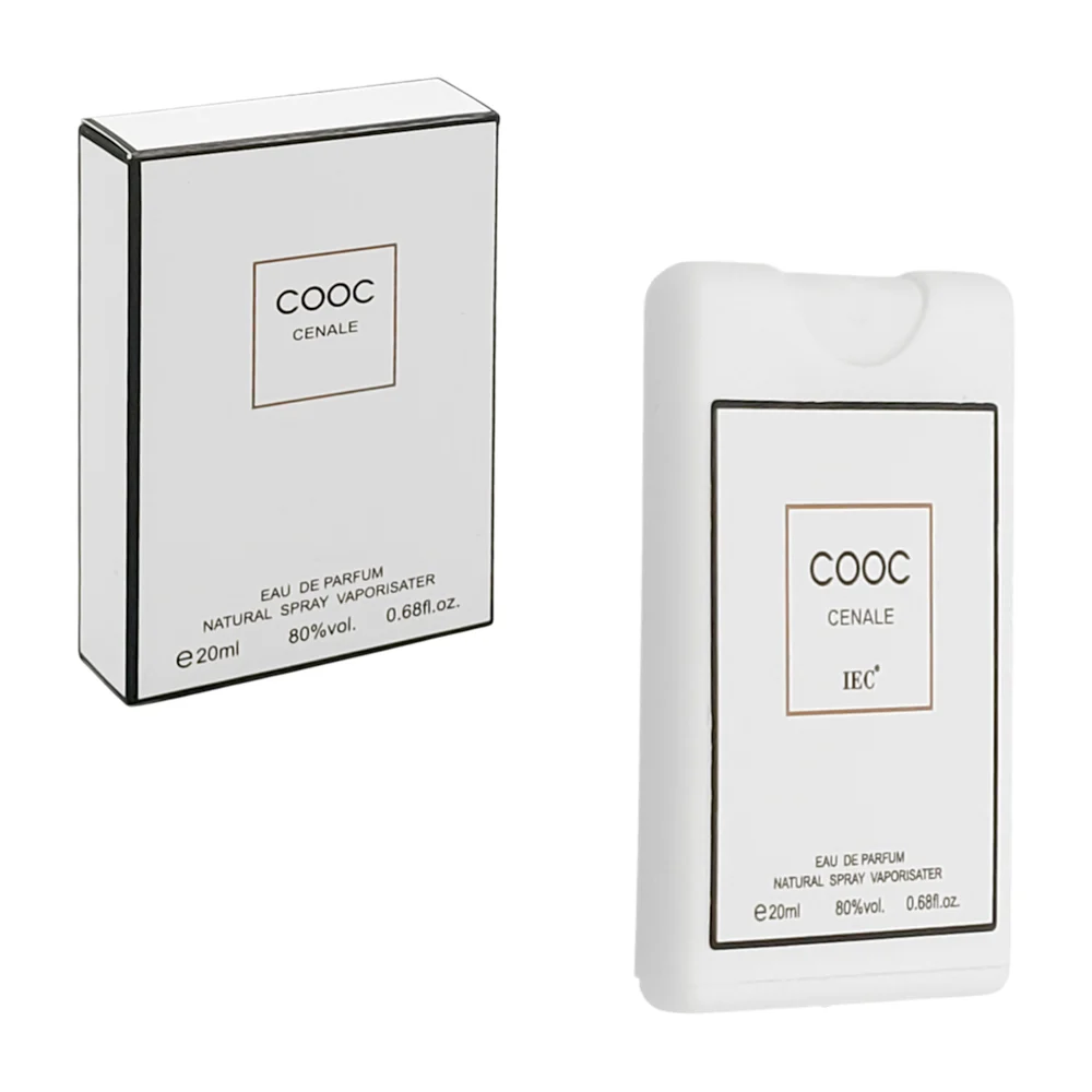 Perfume cooc cenale en spray para bolsillo y fragancia para dama, 20ml / 169-1