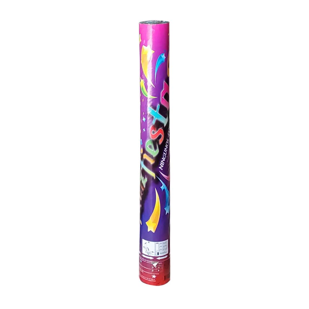 Bazuca, lanza confeti para celebraciones, 58 cm de largo, variedad de colores / lp-60