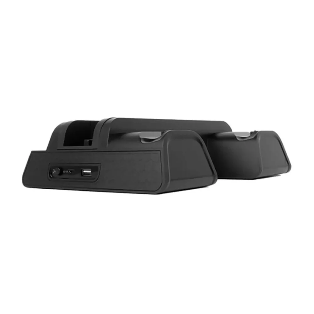 Base para consola ps4 con ventiladores, 2 bases de carga para 2 controles y almacenamiento para 12 juegos / multi-funcion play four