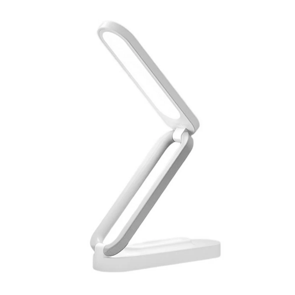 Lámpara plegable, recargable, portátil para escritorio con 3 niveles de luz intercambiable