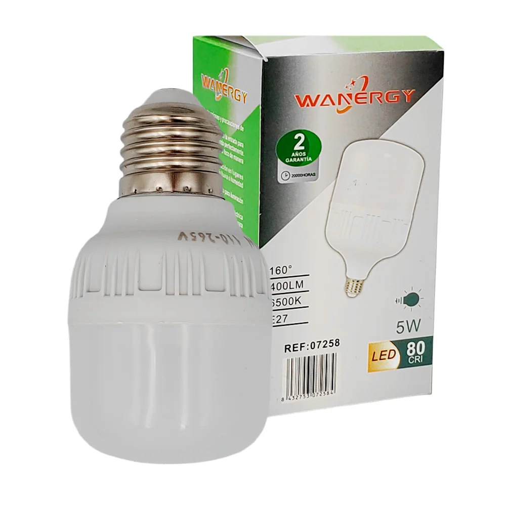 Foco led pequeño wanergy de 5w de luz blanca / 07258