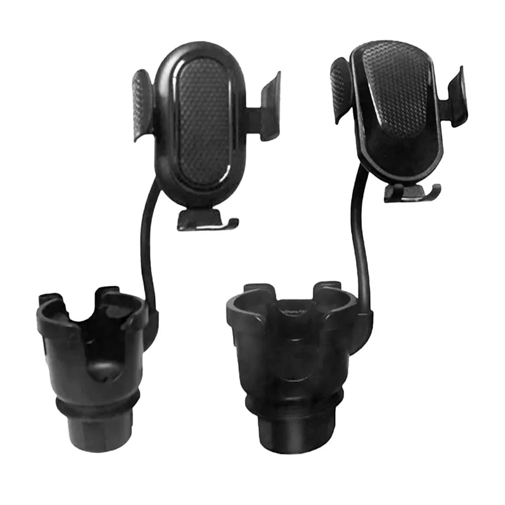 Soporte multifuncional de coche, con base giratoria + portavasos y brazo flexible para soporte de celular, variedad de modelos y colores / k801a / k801c / k-801b