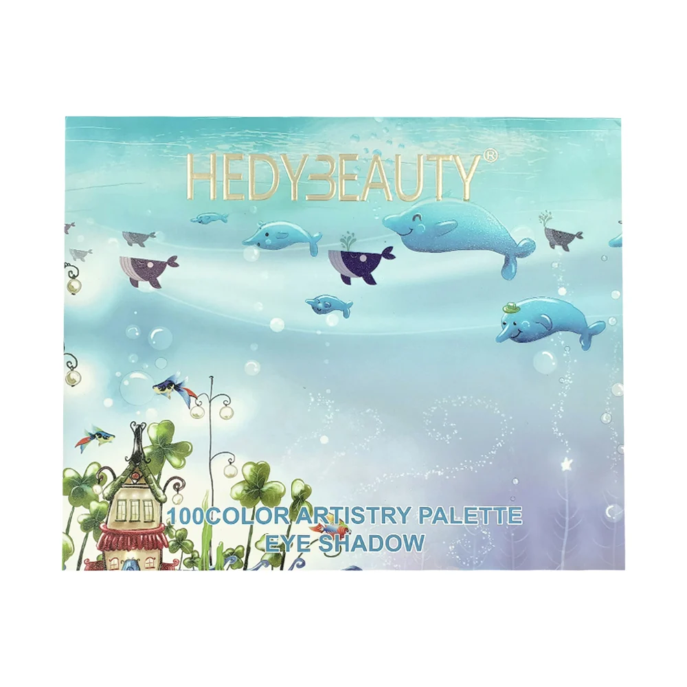 Paleta de sombras para ojos con 100 tonos hedybeauty / 1004 / 1003