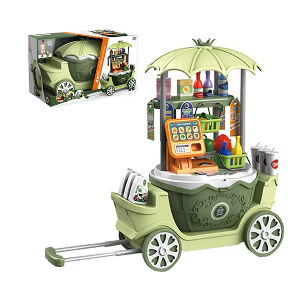 Carrito desmontable 4 en 1 con juguetes ...