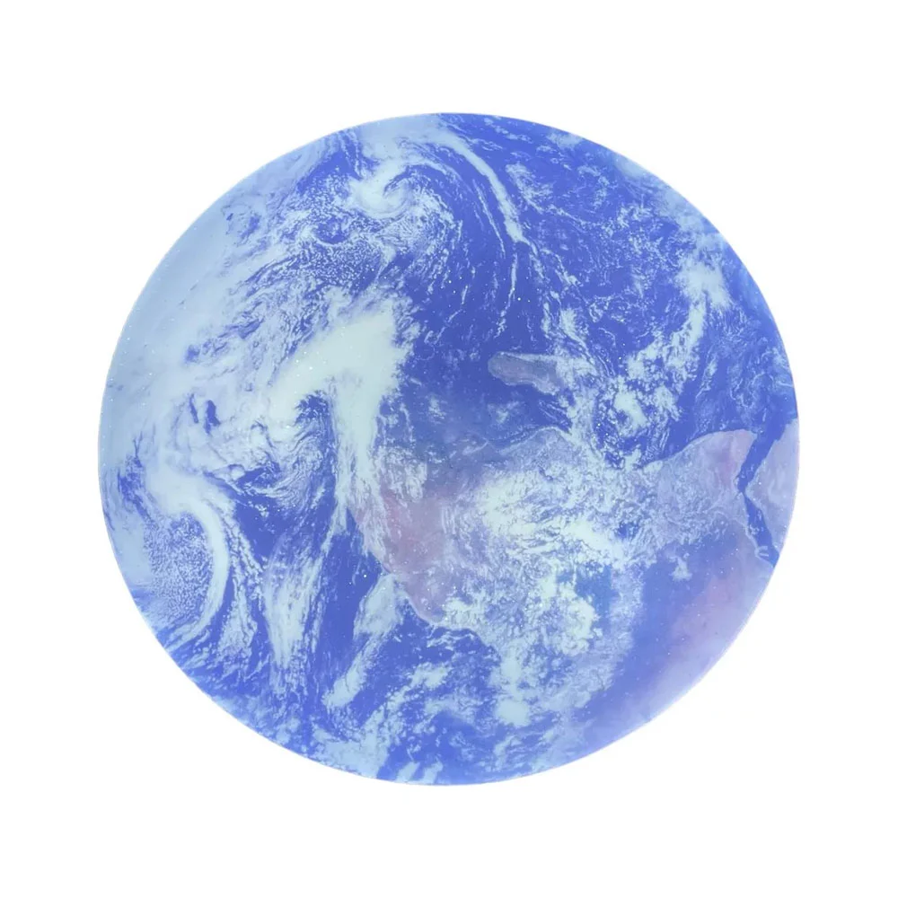 Lámpara led decorativo tipo plafón con diseño atmósfera del planeta tierra, 37cm / adir lighting / 10096
