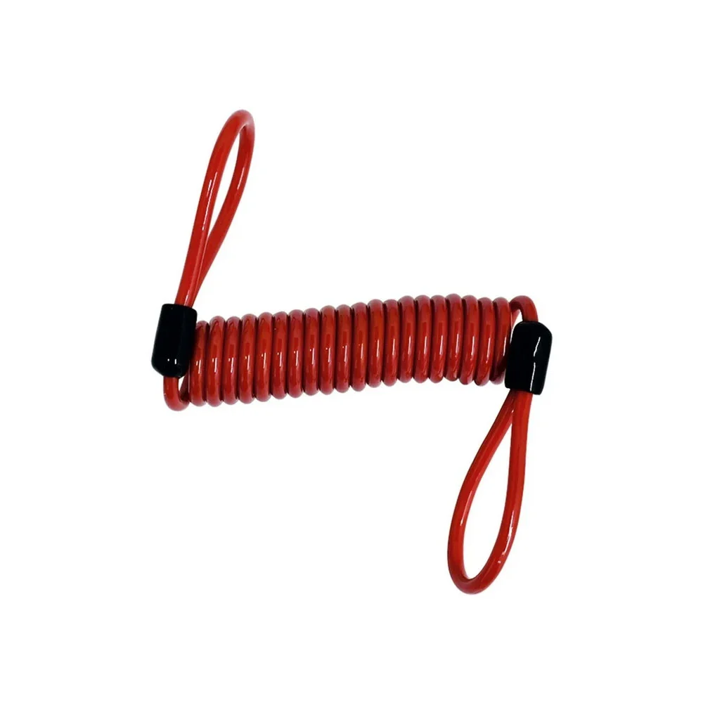 Candado grande 10mm + cable, estuche y juego de 2 llaves, para disco de motocicleta / adir premium