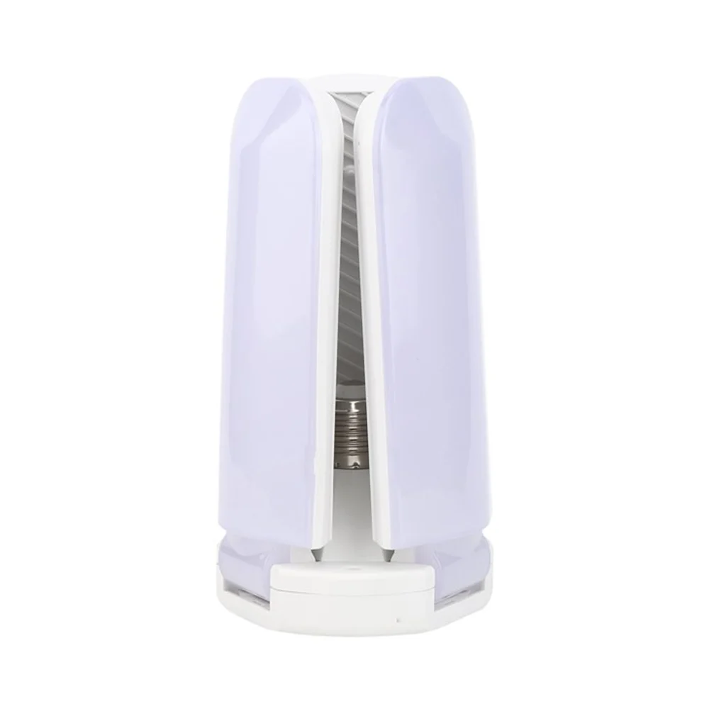 Foco lámpara led luz blanca tipo ventilador con 3 aspas y mosquito killer, 45w / adir premium / 10706