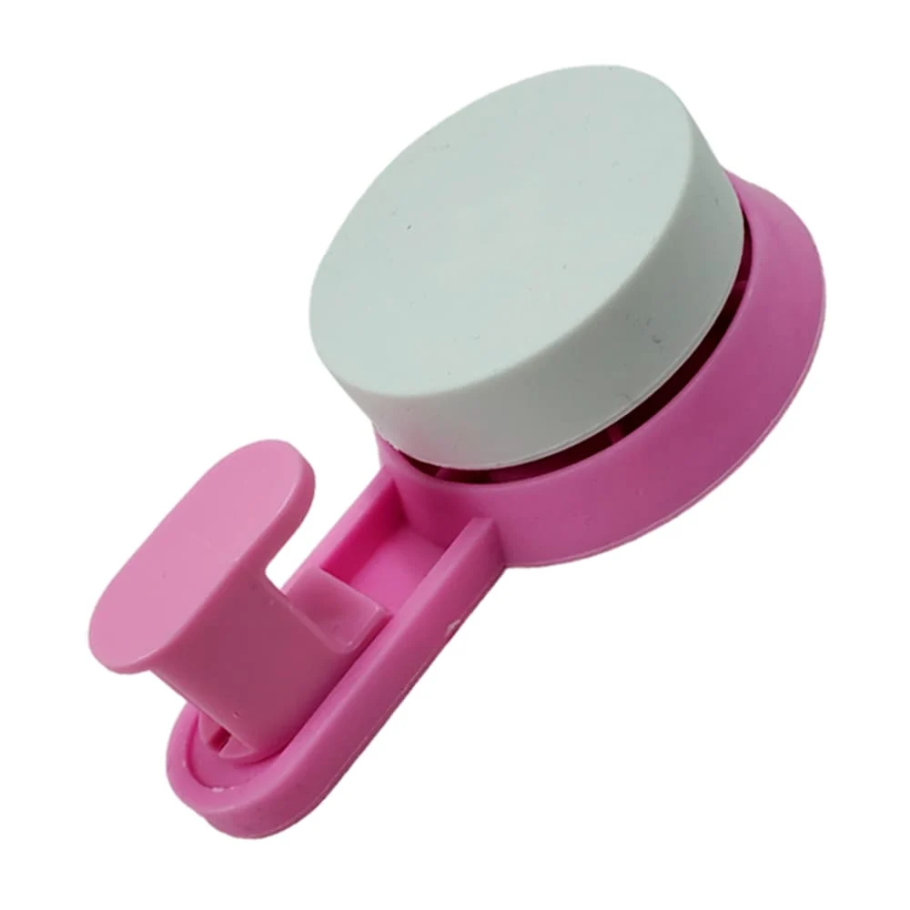 Gancho multiusos de plástico con ventosa, variedad de colores / suction hook / 10711