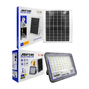 Lámpara reflector de 200w ip66 con control remoto y panel solar / jor…