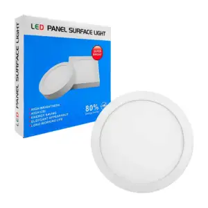 Lámpara panel de luz led redondo de luz blanca y consumo de 12w / 11-…
