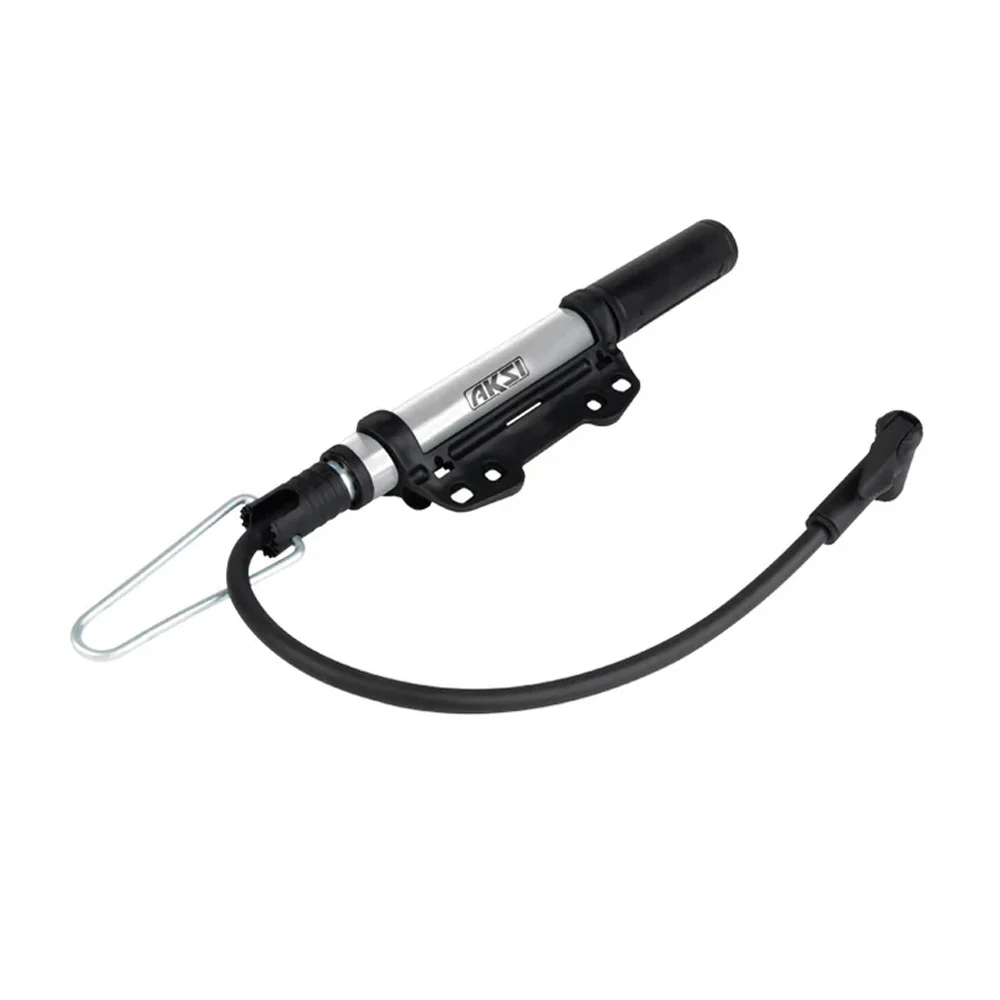 Mini bomba de aire manual portátil aksi para bicicleta, 28cm / 110005