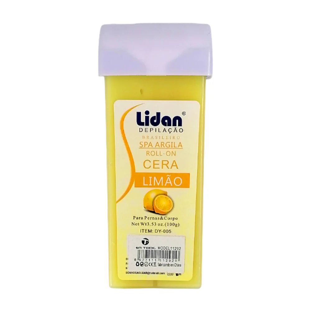 Cera depilatoria en presentación de barra roll-on para piernas y cuerpo, 100g, variedad de aromas / dy-005