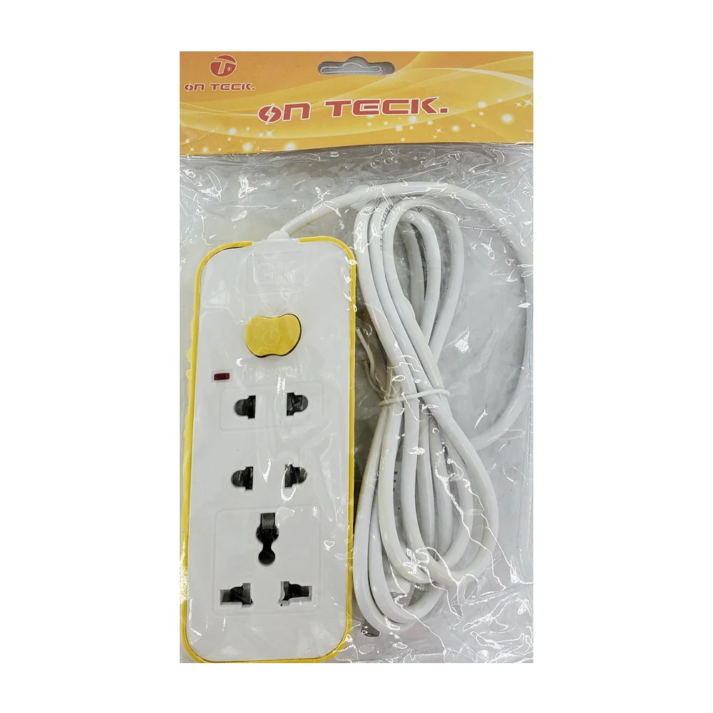 Barra multicontacto on teck con un puerto tipo g y 2 puertos tipo a 10a 220/240v 50/60hz / a05 / on teck / 11580