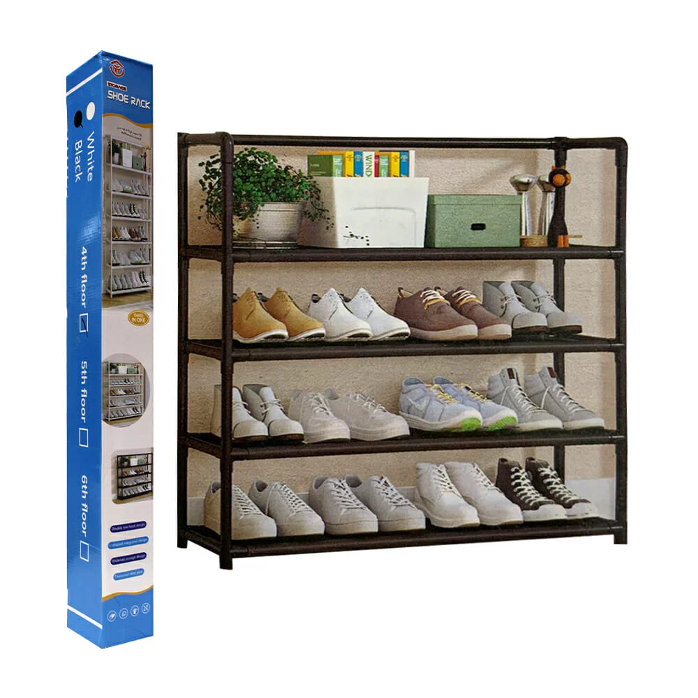 Organizador para zapato metálico multifuncional con 16 piezas, variedad de colores / 11591