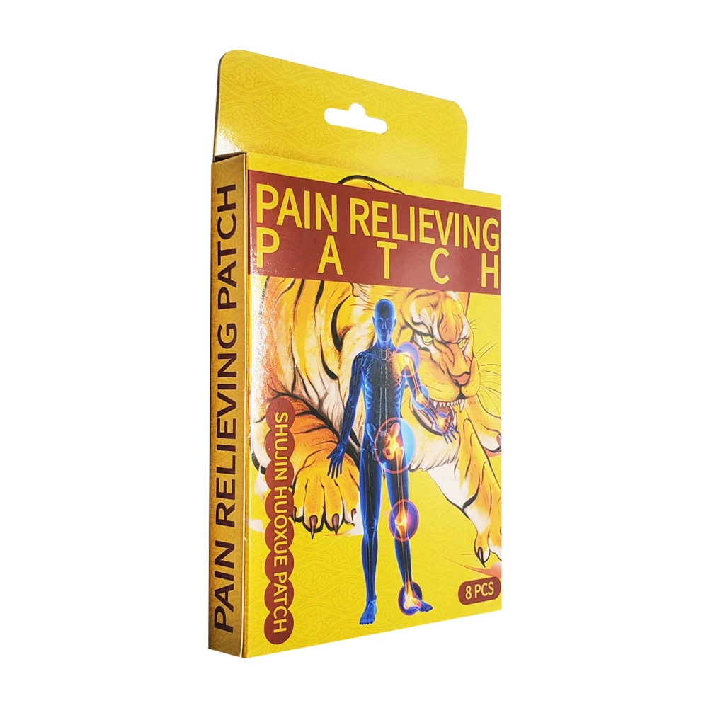 Paquete con 8 parches para alivio temporal de dolor / pain relieving patch / 11600 / 12248