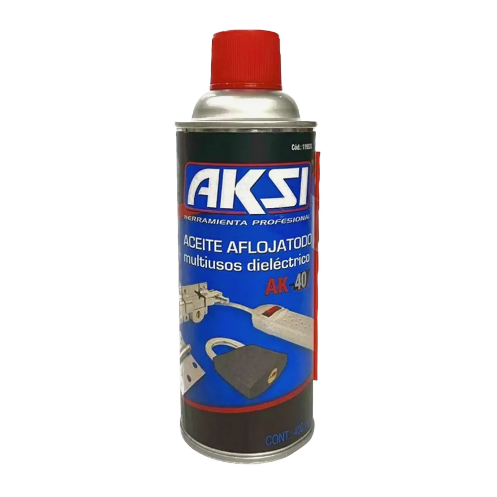 Aceite aflojatodo multiusos dieléctrico aksi de 400ml / ak-40 / 119533