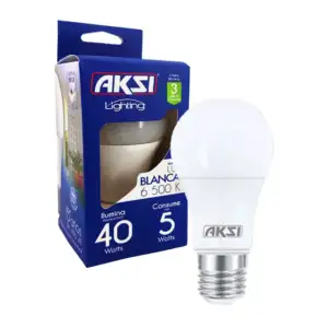 Foco ahorrador led aksi de luz blanca, 6500k, 40-5w / lighting / 1200…