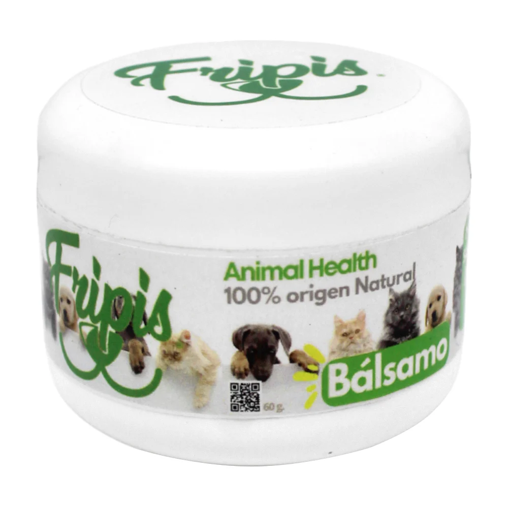 Frasco con bálsamo humectante fripis para mascotas, 60g o 70g / 123457