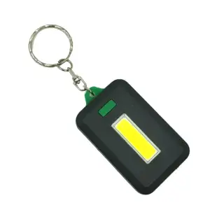Llavero con linterna en forma de reflector led para emergencia, varie…