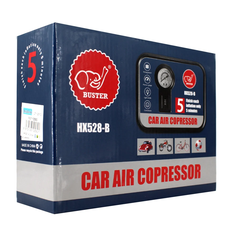 Compresor de aire para llantas de automóvil / car air copressor / hx528-b