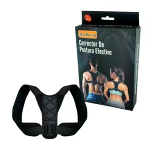 Faja ajustable corrector de postura para el dolor y tensión de espald…