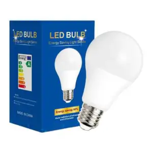 Foco bombilla led ahorrador de luz blanca con consumo de 18 watts / l…