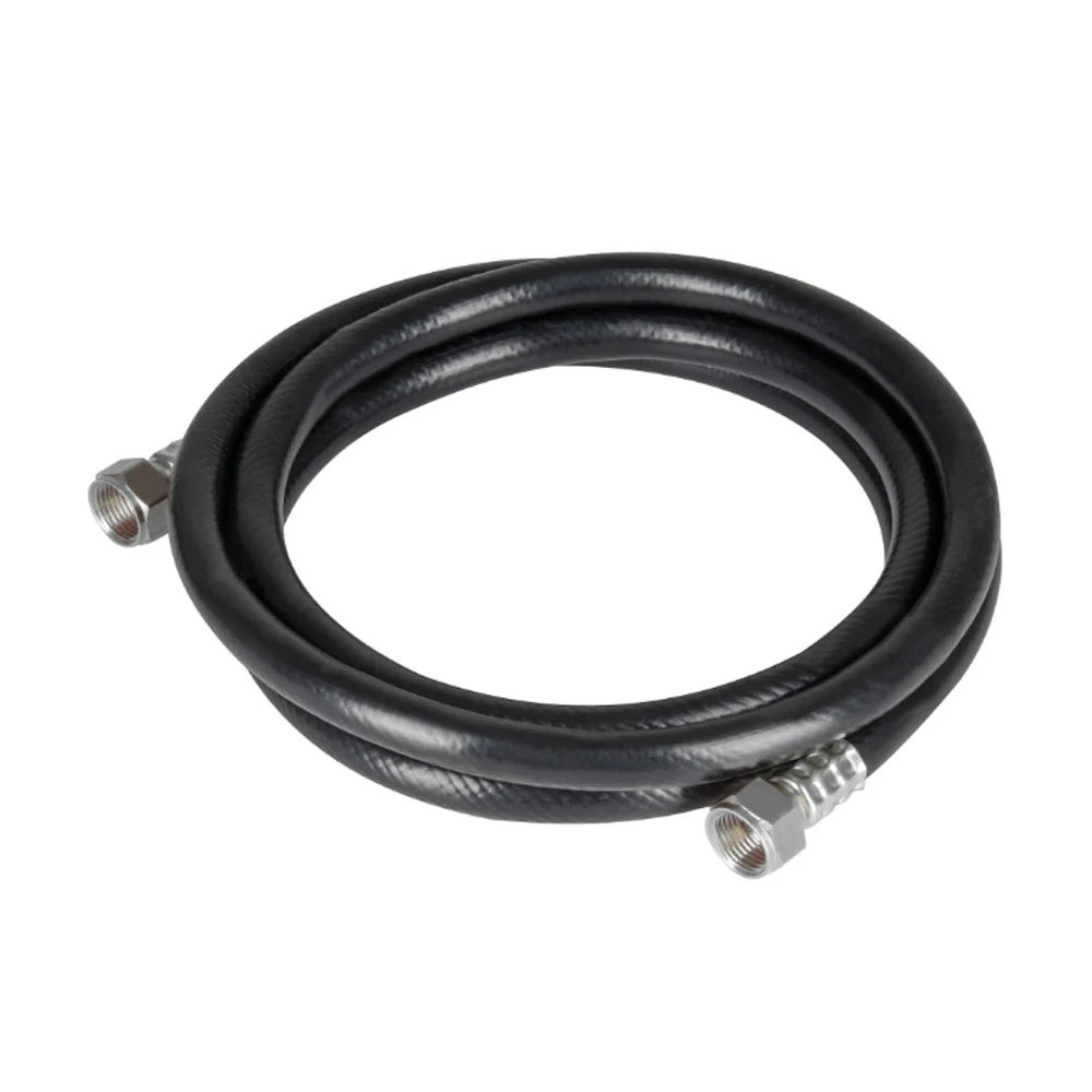 Manguera con conectores 3/8 pulgadas de latón para gas, 1m / adir premium