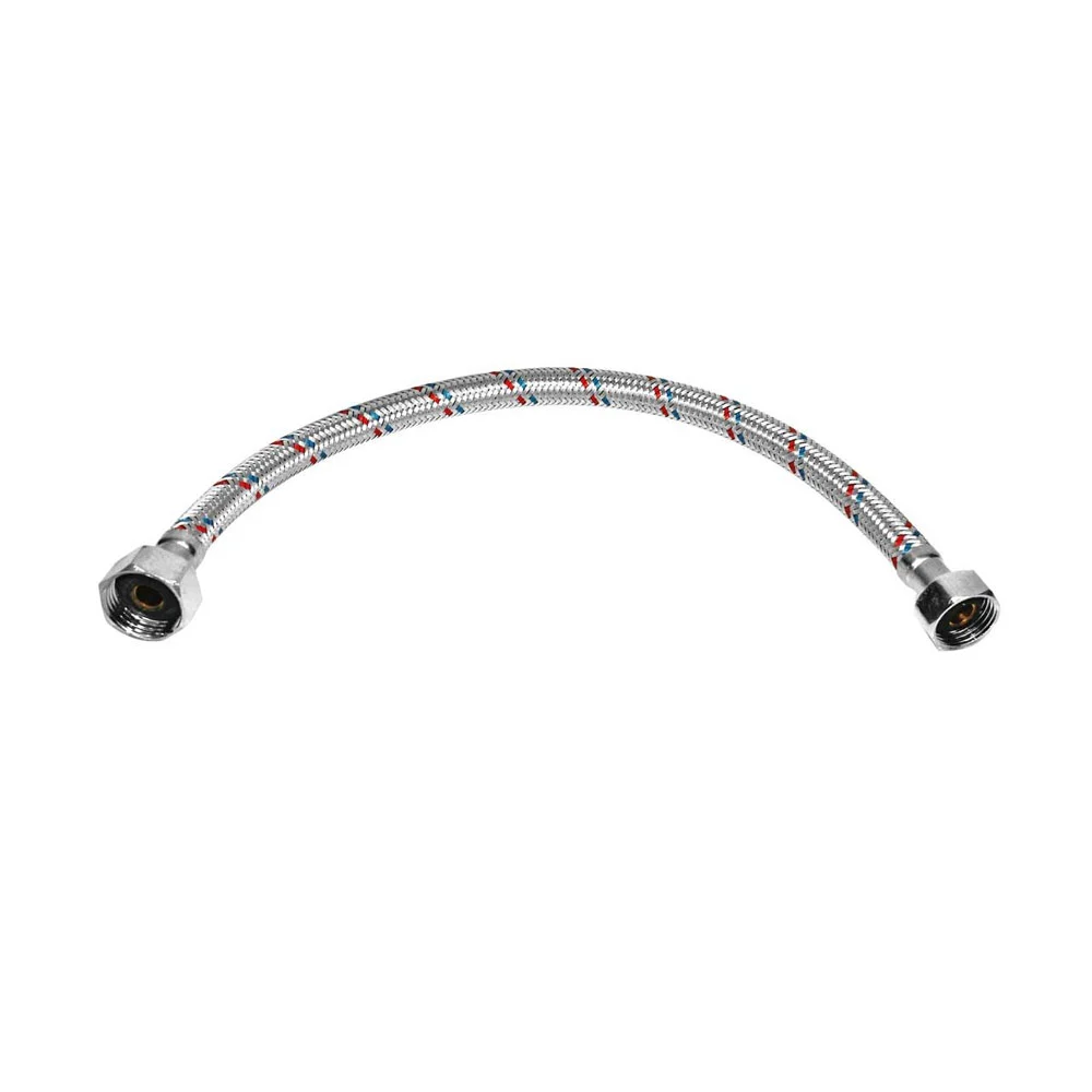 Manguera flexible reforzada con aluminio para tanque de baño, 35cm / adir aquatic