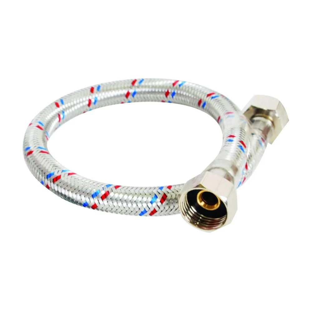 Manguera flexible 35cm de aluminio para fregadero y lavabo / adir aquatic