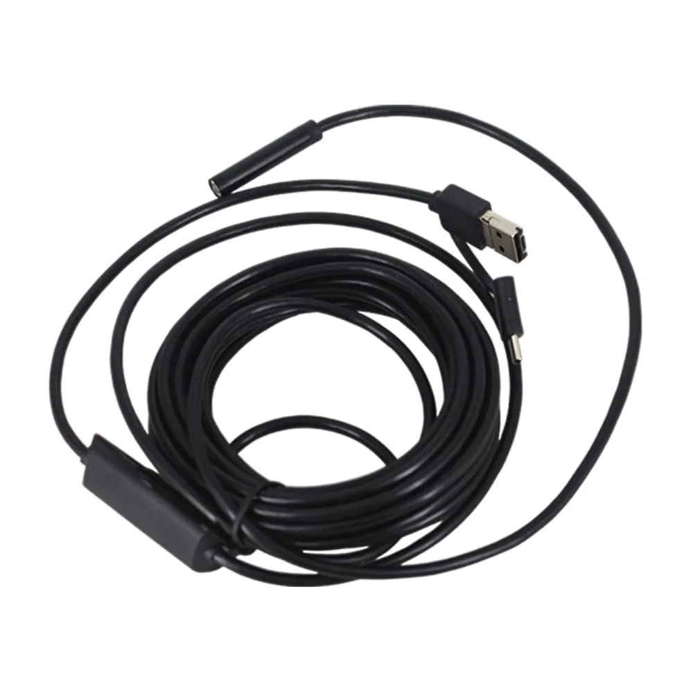 Cámara endoscópica 3 en 1 hd de 5 metros para teléfono celular / y101