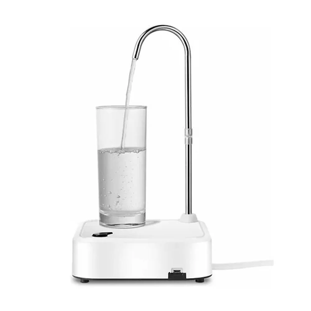 Dispensador de agua automático recargable con base para vasos / water pump
