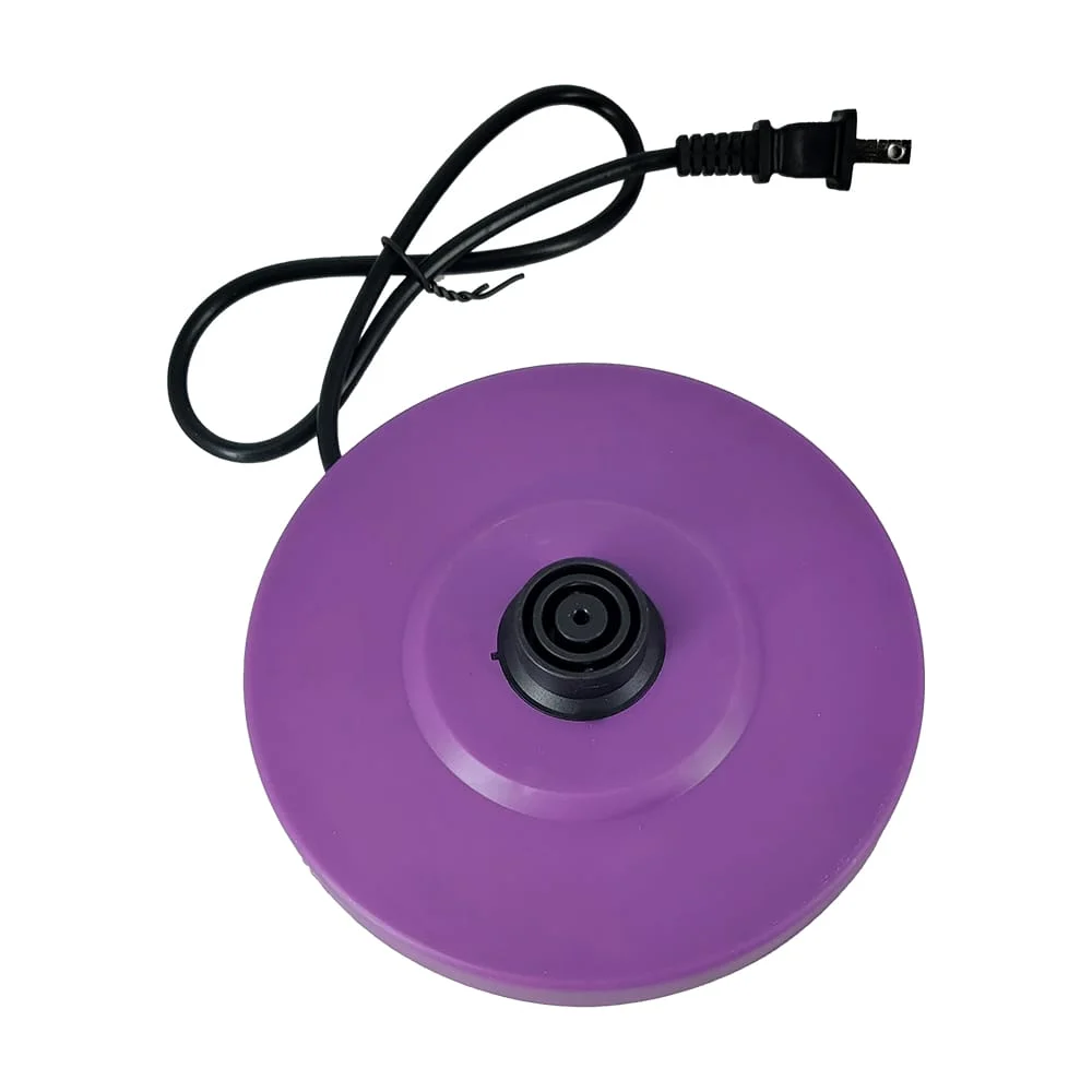 Tetera eléctrica de vidrio con luz led y capacidad para 2 litros, variedad de colores / marado