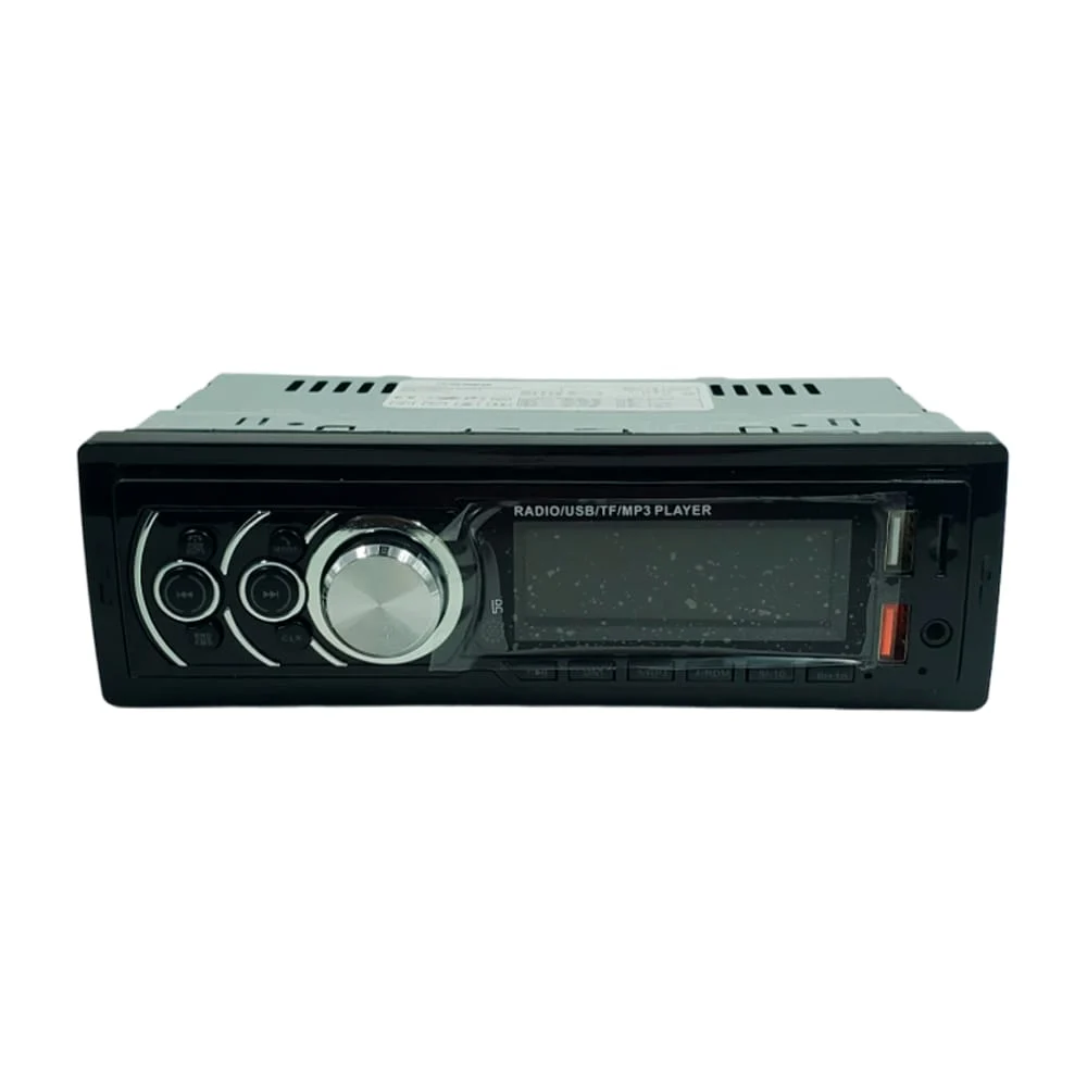Estéreo para carro automóvil mp3 bluetooth con pantalla digital, radio fm entrada usb y micro sd / 1786