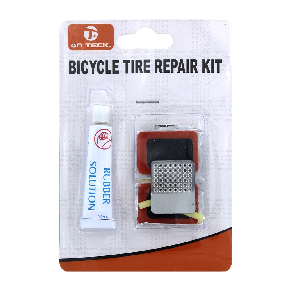 Kit básico de reparación para llantas de bicicleta / on teck / 14914