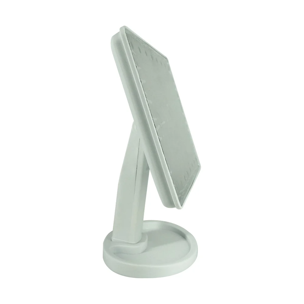 Espejo rectangular movible con luz led y base / large led mirror / xd-68