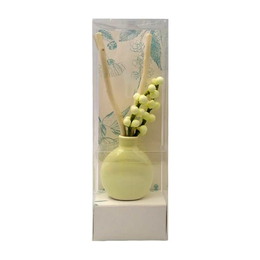 Frasco con fragancia a base de aceite para aromaterapia + recipiente y varas de madera, variedad de aromas / love in life / 15545