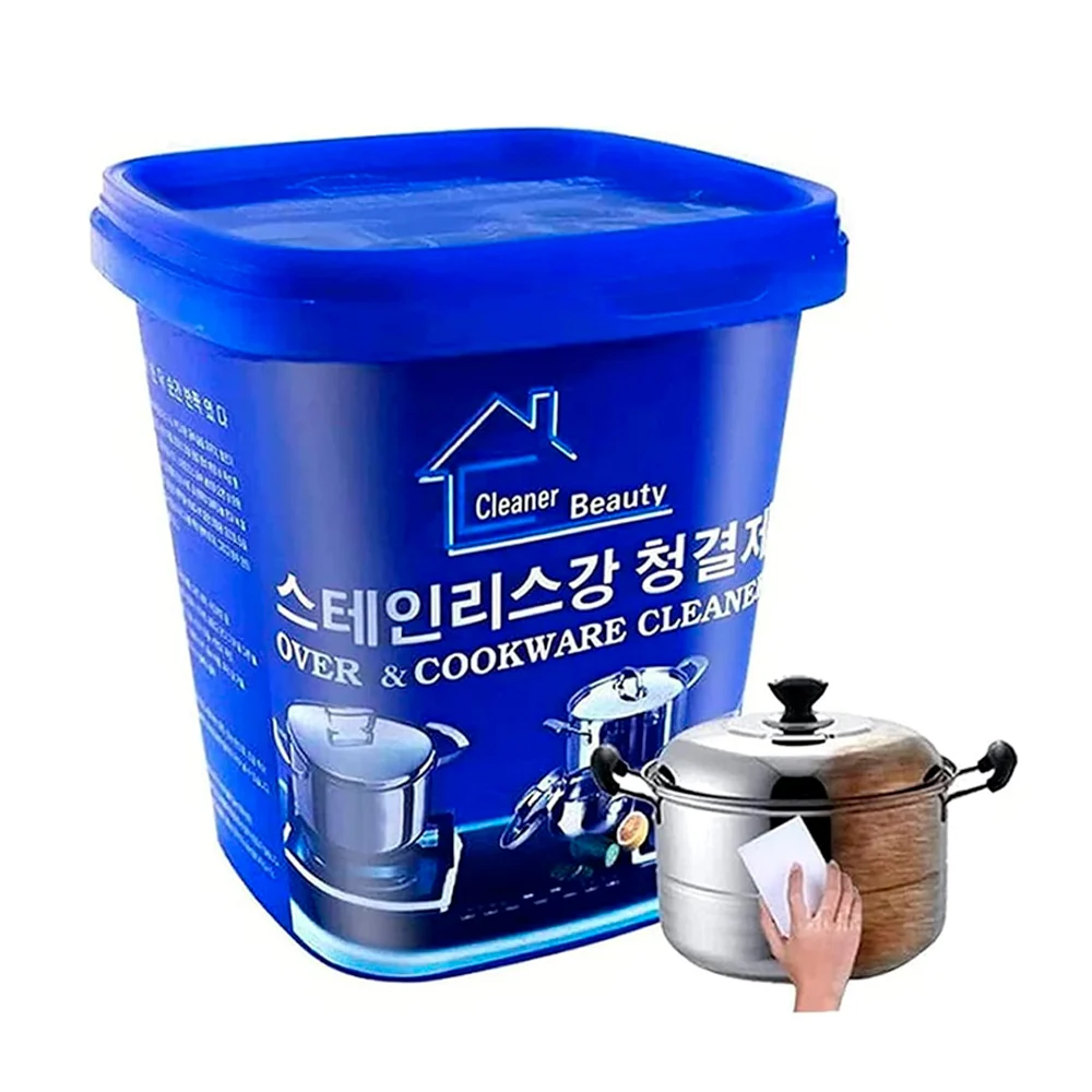 Pasta para pulir metales y utensilios de acero inoxidable / cleaner beauty / 15624 / agdj-12616