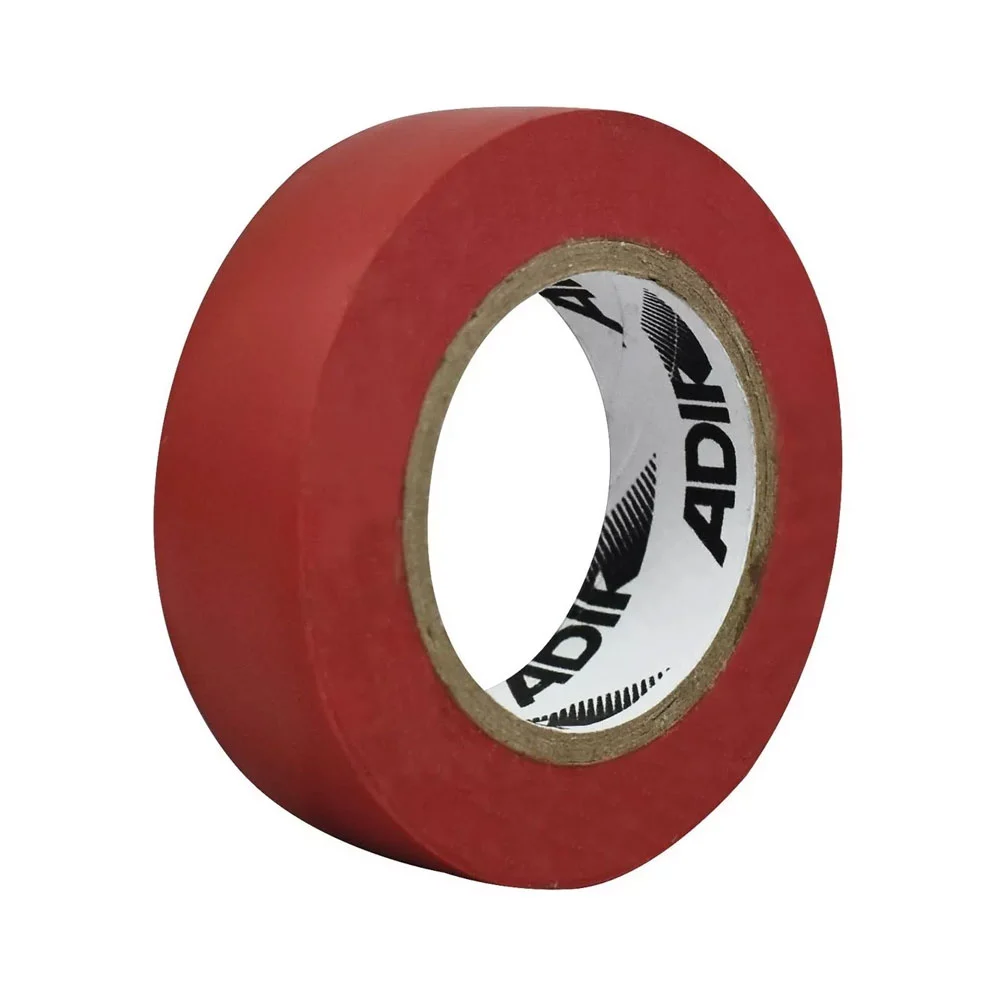 1pza Cinta roja de 19mm resistente a la tensión con 15 metros para aislar / adir