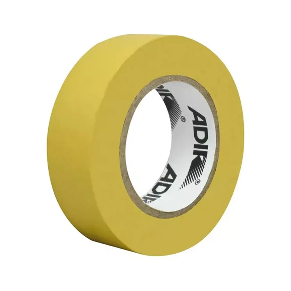 1pza Cinta amarilla de 19mm resistente a la tensión con 15 metros para aislar / adir