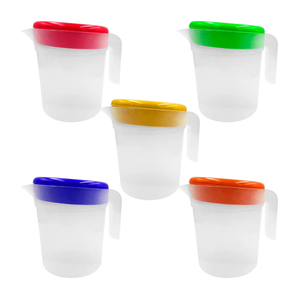 Jarra de plástico transparente nova, 2 lts, variedad de colores / cosmo plastik