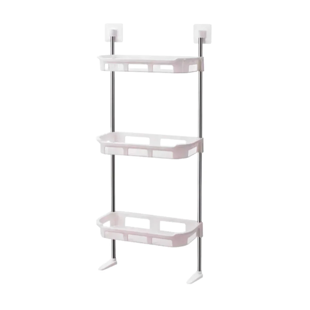Organizador multifuncional para baño con 3 niveles, variedad de colores / toilet rack / 16440