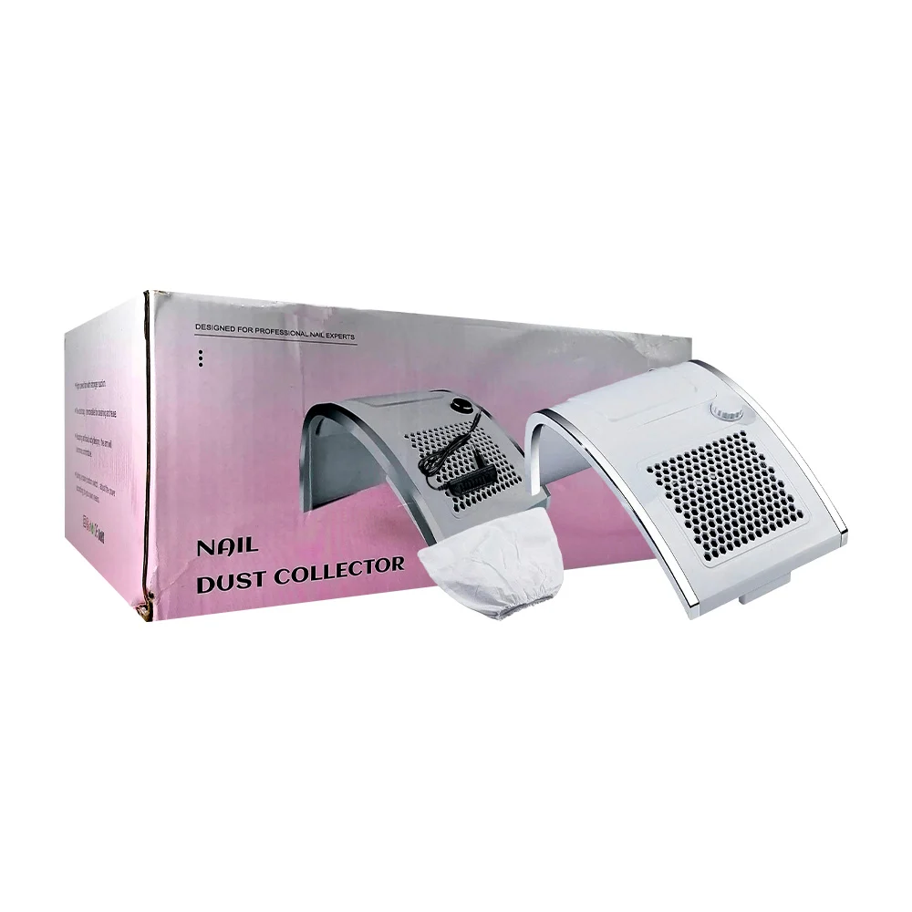 Aspiradora, extractor de polvo para uñas acrílicas, 80w, 290x128x196mm / nail dust collector / 16697