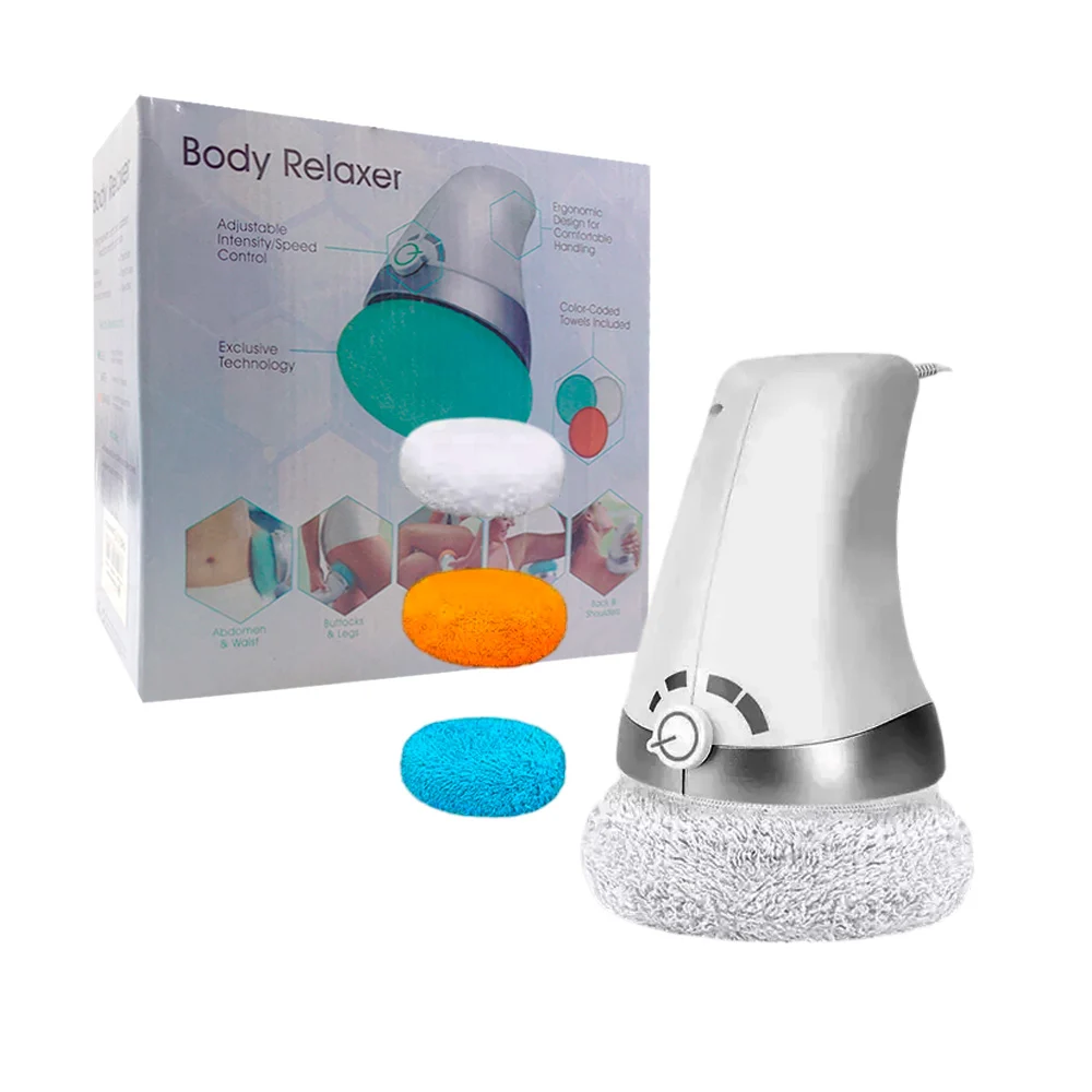 Masajeador eléctrico con diseño ergonómico y control de intensidad para el cuerpo / body relaxer / 16719