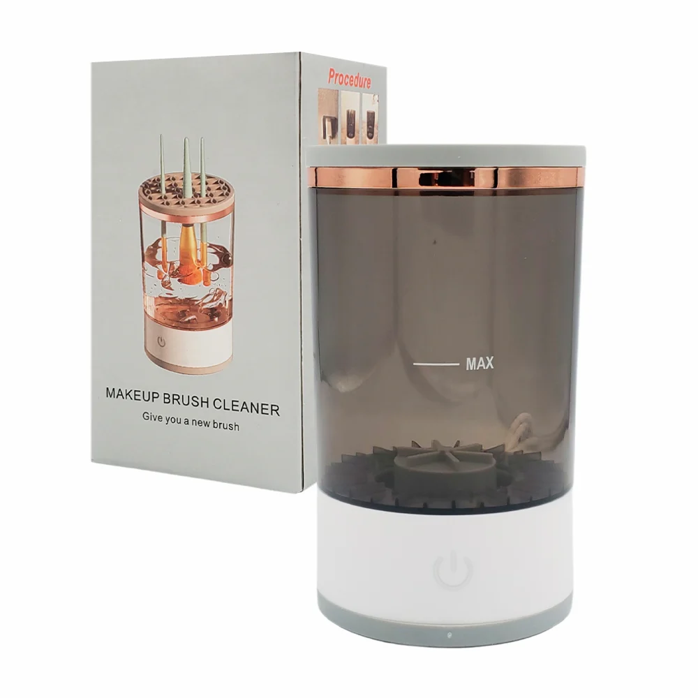 Máquina eléctrica tipo lavadora para lavar brochas de maquillaje / makeup brush cleaner / 16753