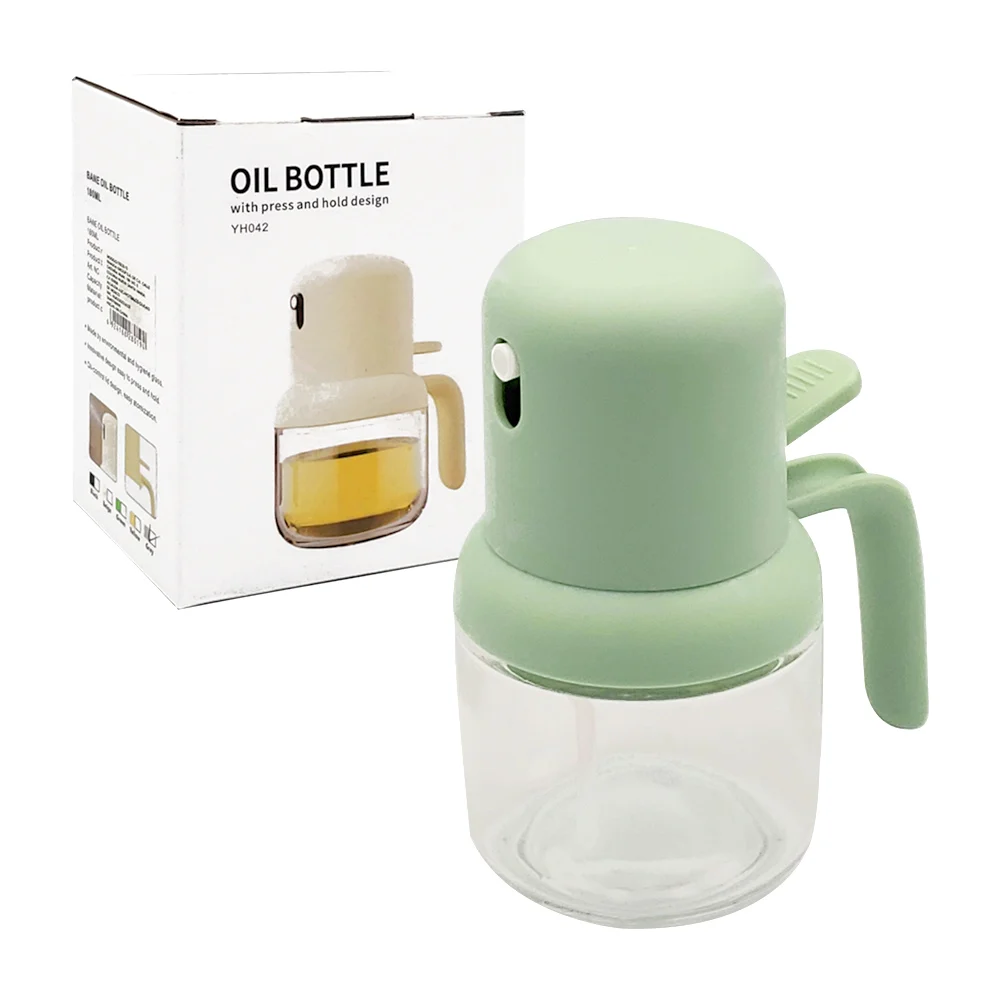 Botella de cristal para aceite, de 180 ml, variedad de colores / yh042 / ro-220458 / oil bottle