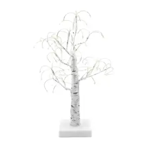 Lámpara usb decorativa de luz cálida con 72 leds y forma de árbol, 50…
