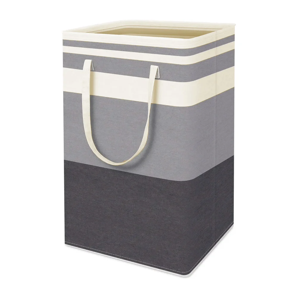 1pza Bolsa organizadora plegable con agarradera, bicolor, de tela, variedad de usos / on teck / 17441