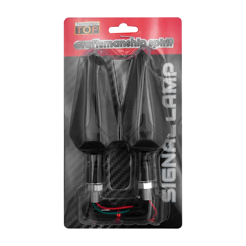 Set 2 lámparas multifuncionales con luz de señalización intermitente para motocicleta, 5w / craftsmanship spirit / signal lamp