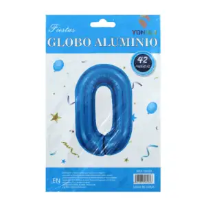 1pza Globo metálico yongli de 42 pulgadas en forma de número, varieda…