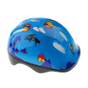 Casco de seguridad infantil con estampado animado y cordón ajustable,…